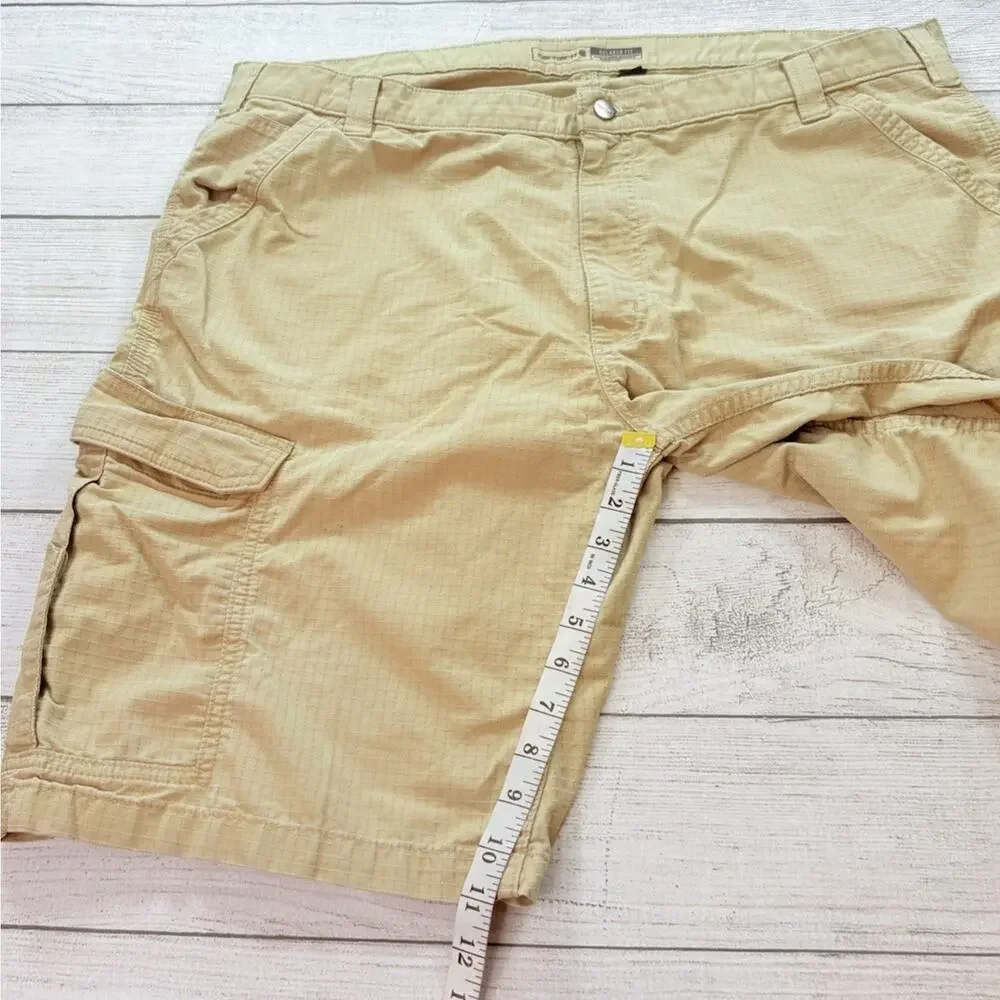 Carhartt Force Broxton Cargo Short Relaxed Fit Ripstop Tan 103543-253 Size 42